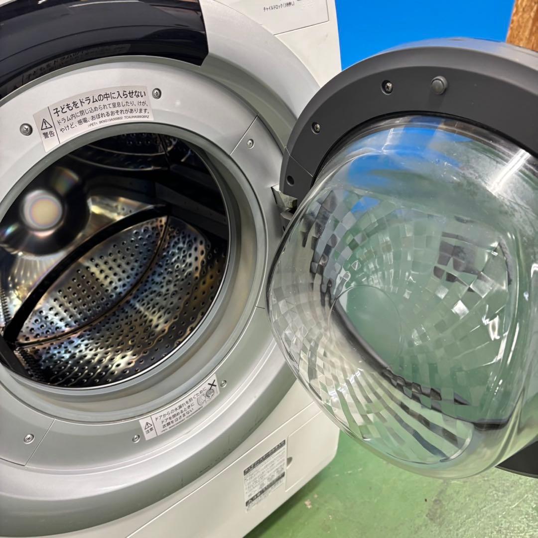 506 SHARP ドラム式洗濯機　7/3.5キロ　小型　一人暮らし　左開き