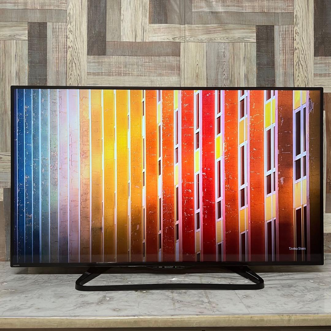 即日受渡❣️全国送料込シャープ50型テレビYouTube.Netflix視聴可能