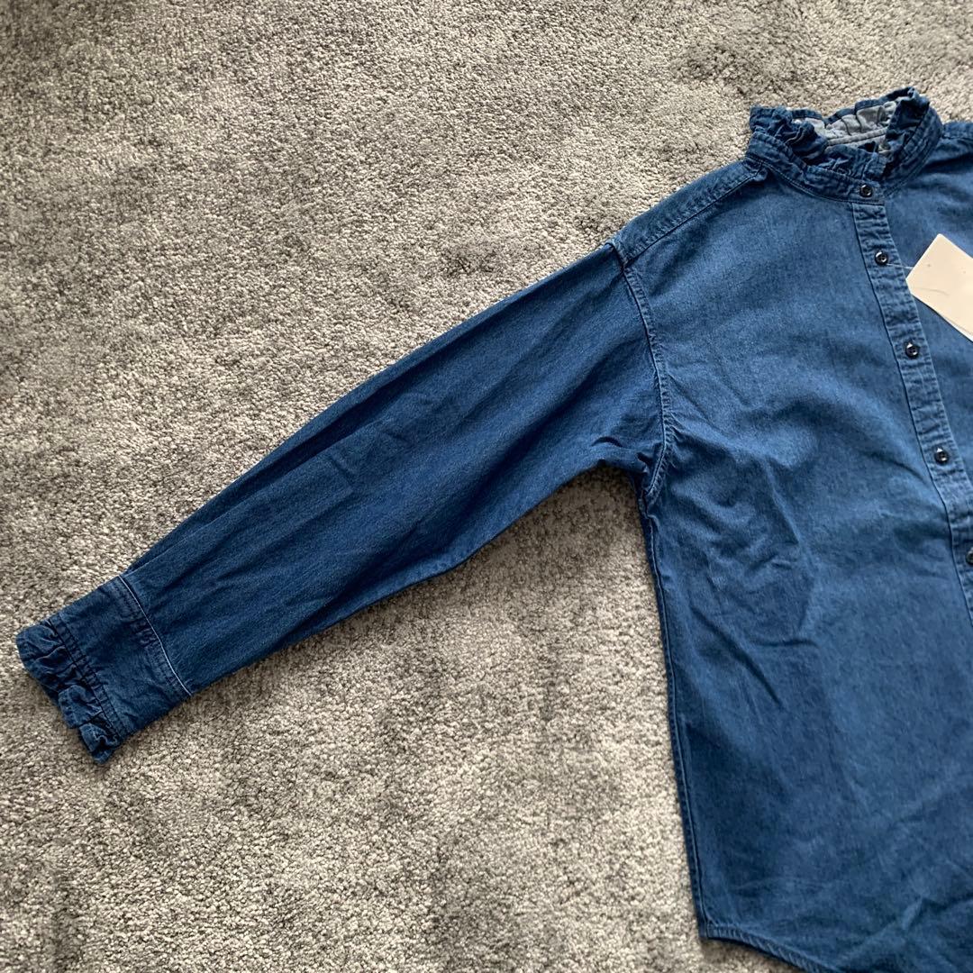 ジャーナルスタンダードレリューム★デニムフリルブラウス