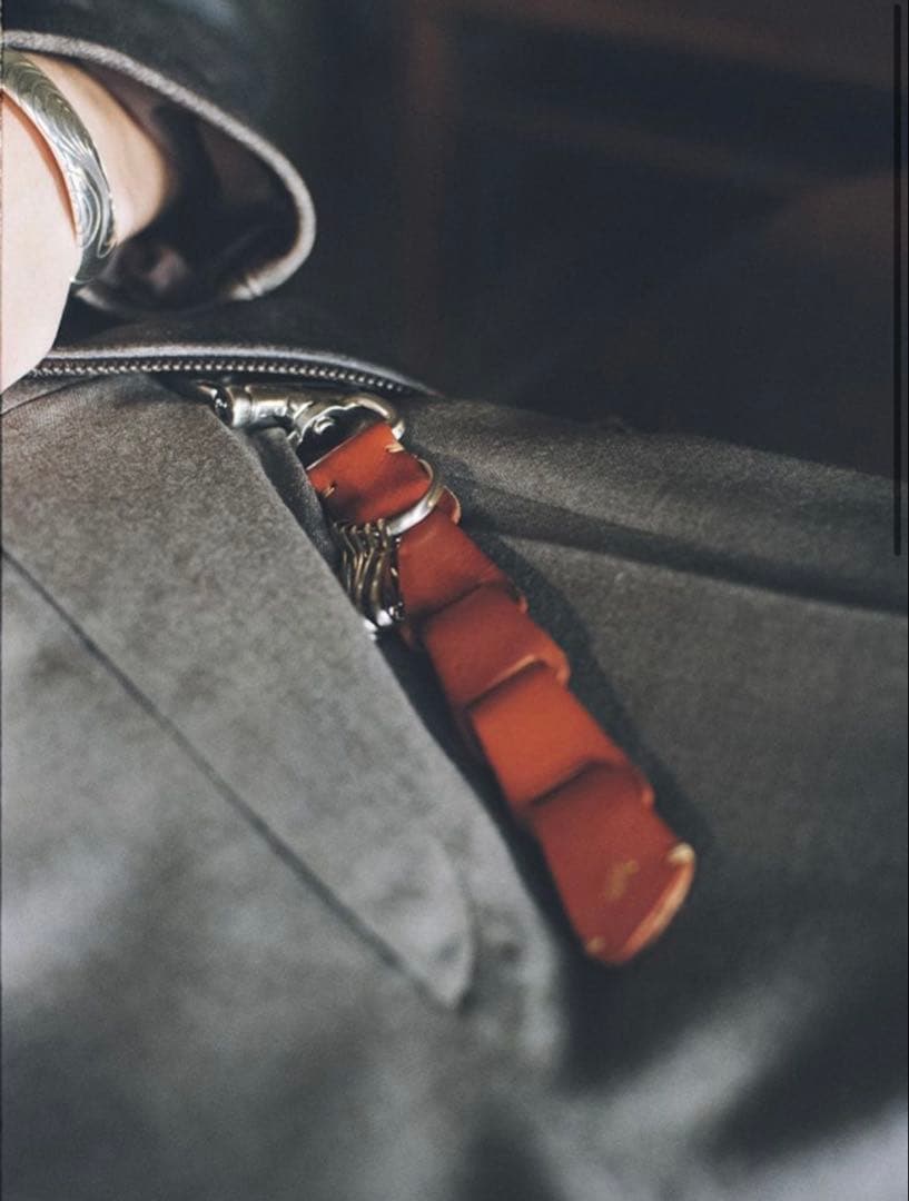 LIDNM　Llife LEATHER KEY CHAIN