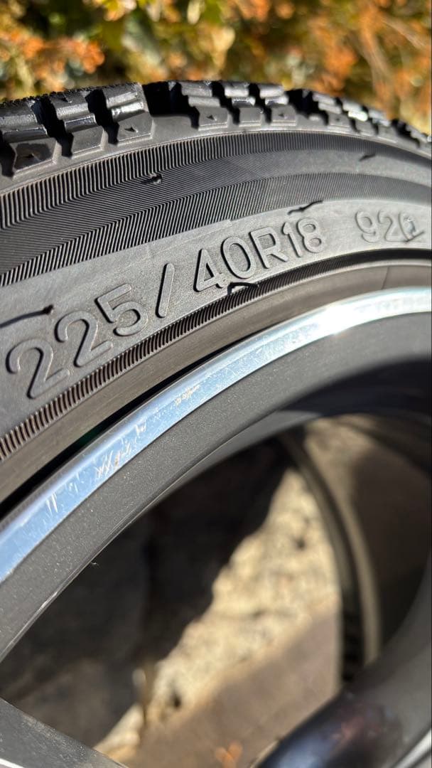 225/40/R18 スタッドレス ￼￼NANKANG BMW320i 送料込