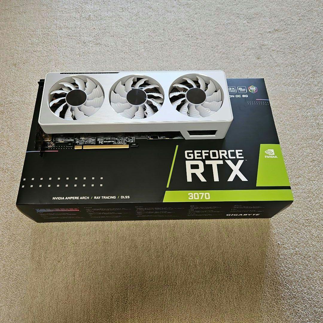 GIGABYTE VISION OC RTX3070 8GB 白 WHITE
