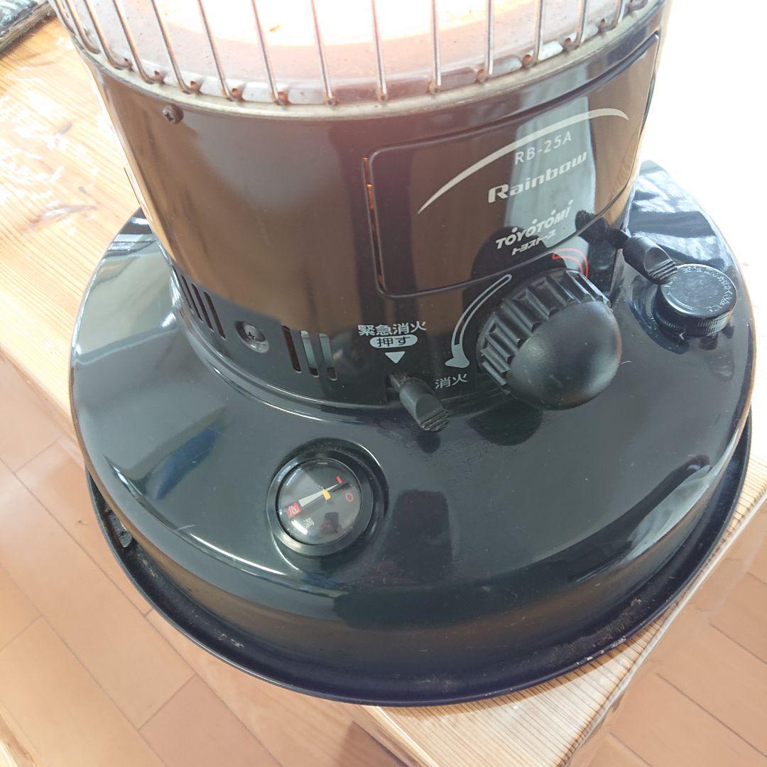 トヨトミTOYOTOMI RB-25A ストーブレインボーまあまあ綺麗
