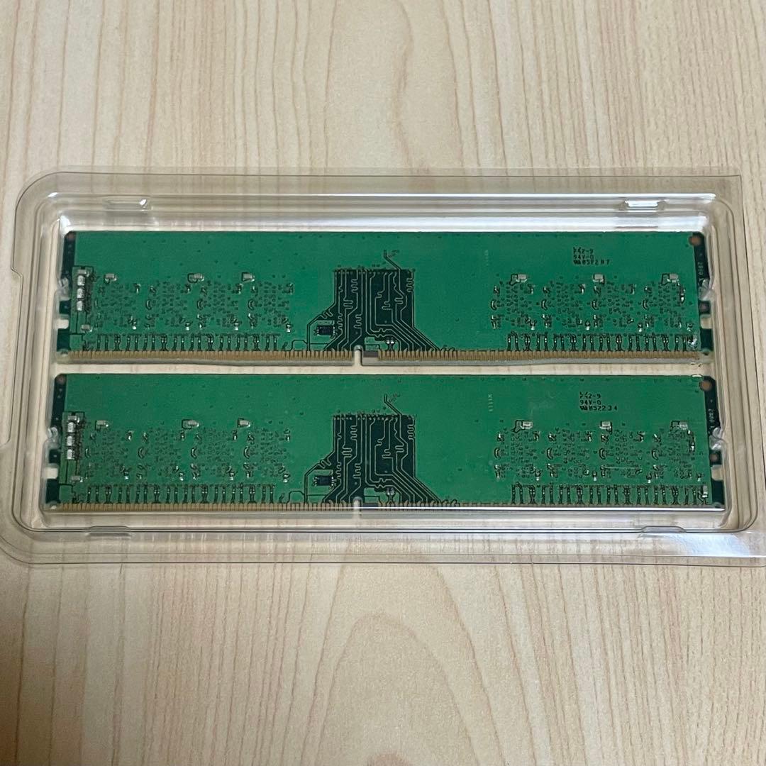 Crucial 8GB×2枚（計16GB） DDR4-3200 メモリー