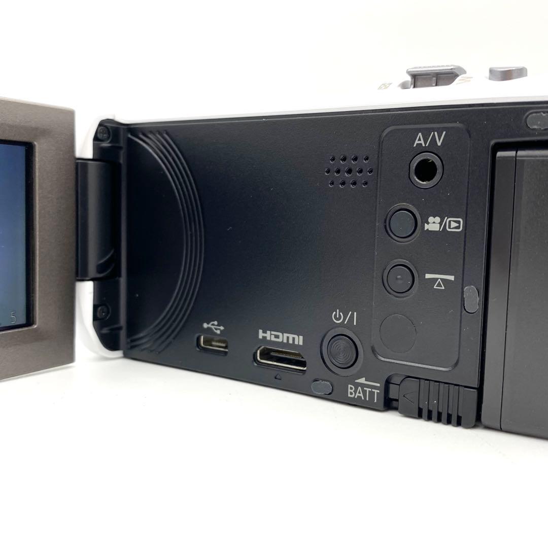 Panasonic HC-V480MS ハイビジョン ビデオカメラ ホワイト
