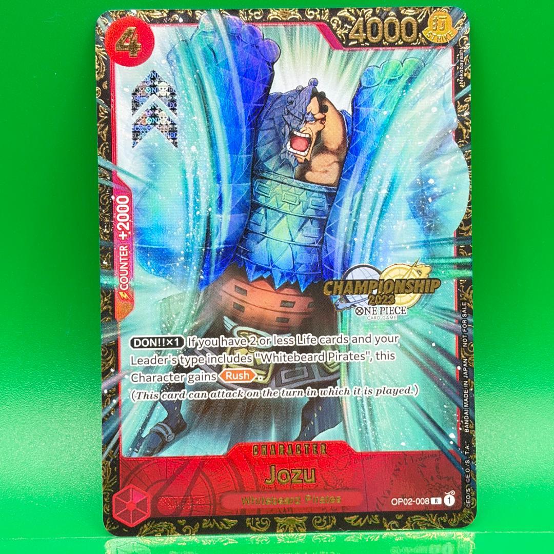 ワンピース 英語 ジョズ チャンピオンシップ TOP64 海外