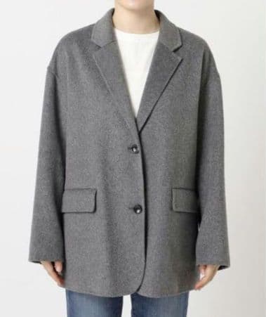 スピック＆スパン ウールミックスリバージャケット