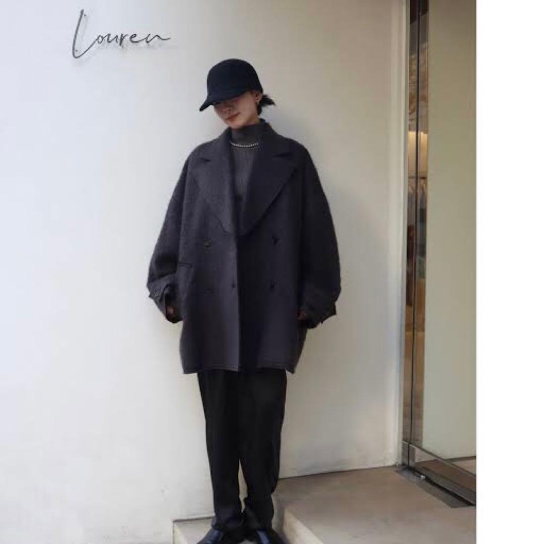 ジャケット・アウター louren shaggy double coat