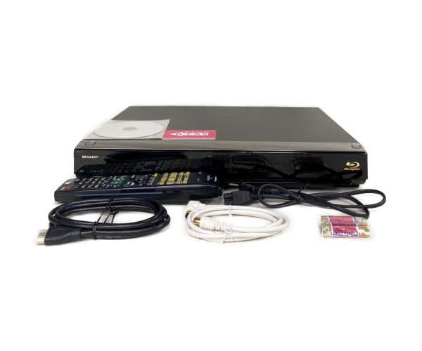 良品 シャープ 320GB 2チューナー ブルーレイレコーダー BD-HDW43