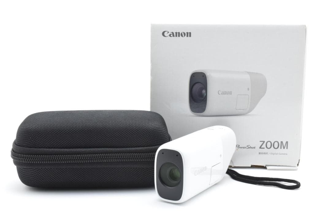 【美品】キャノン Canon PowerShot ZOOM ホワイト