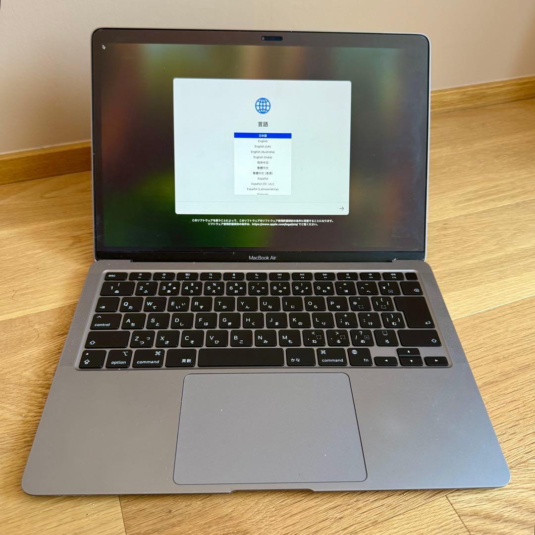 MacBook Air 13インチ（2020,M1）シルバー
