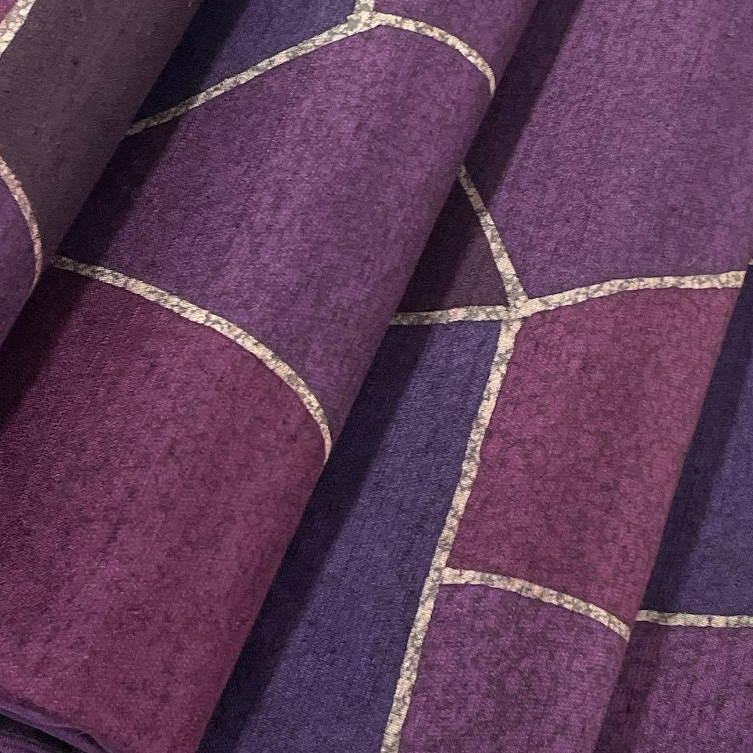 専用帯5920 5696 二点セット●川畑辰巳 高級 正絹 本場大島紬 六通