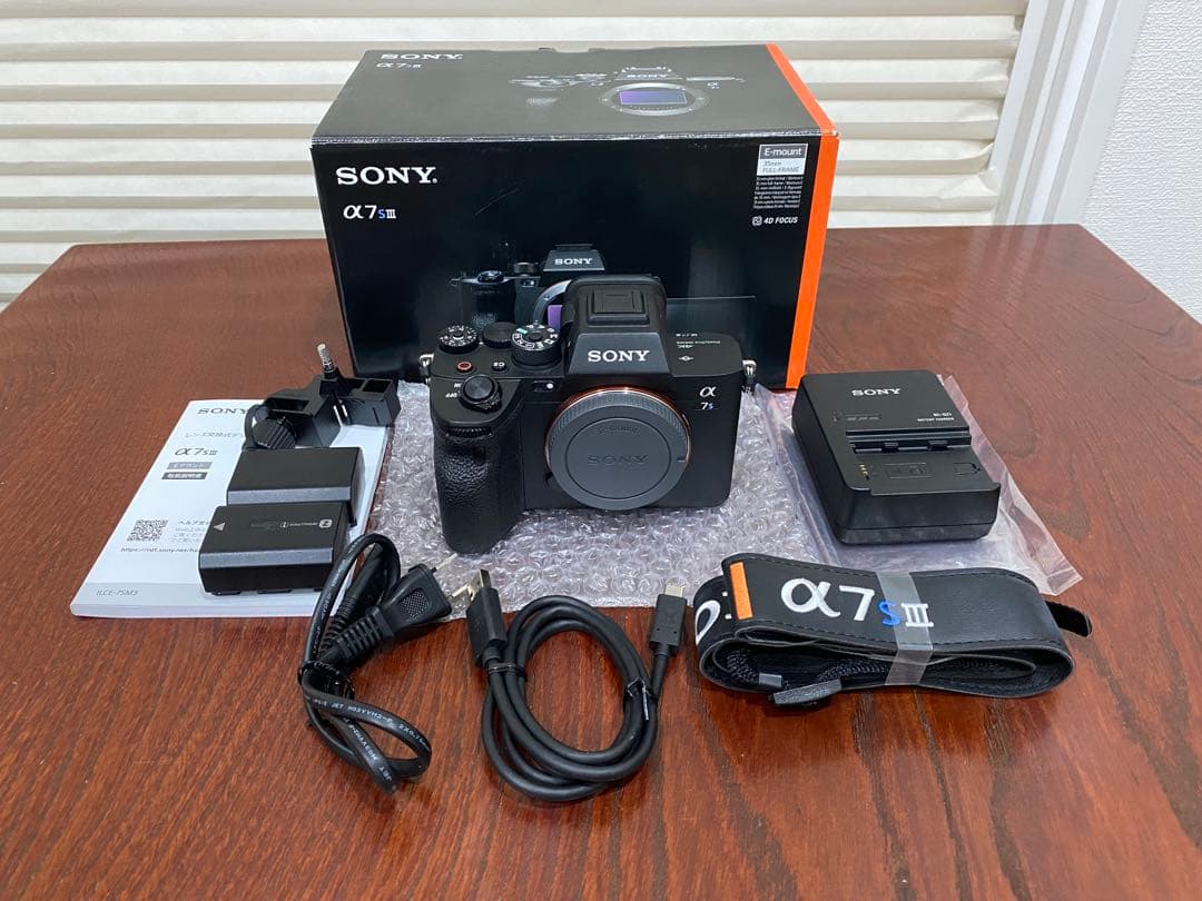 【美品】SONY α7SIII ショット数約5700回
