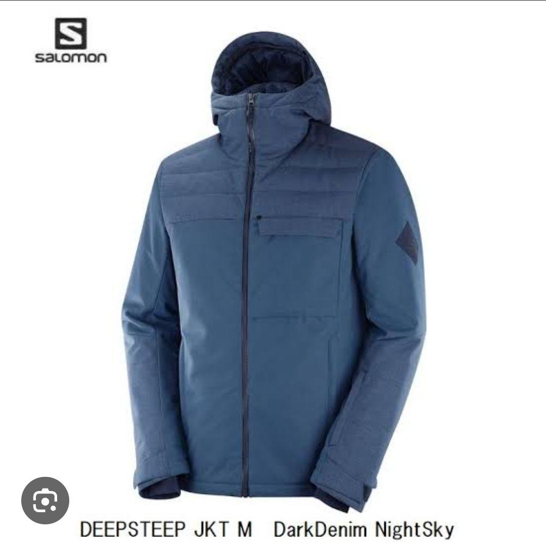 スキー Salomon DEEPSTEEP JKT M Dark Denim