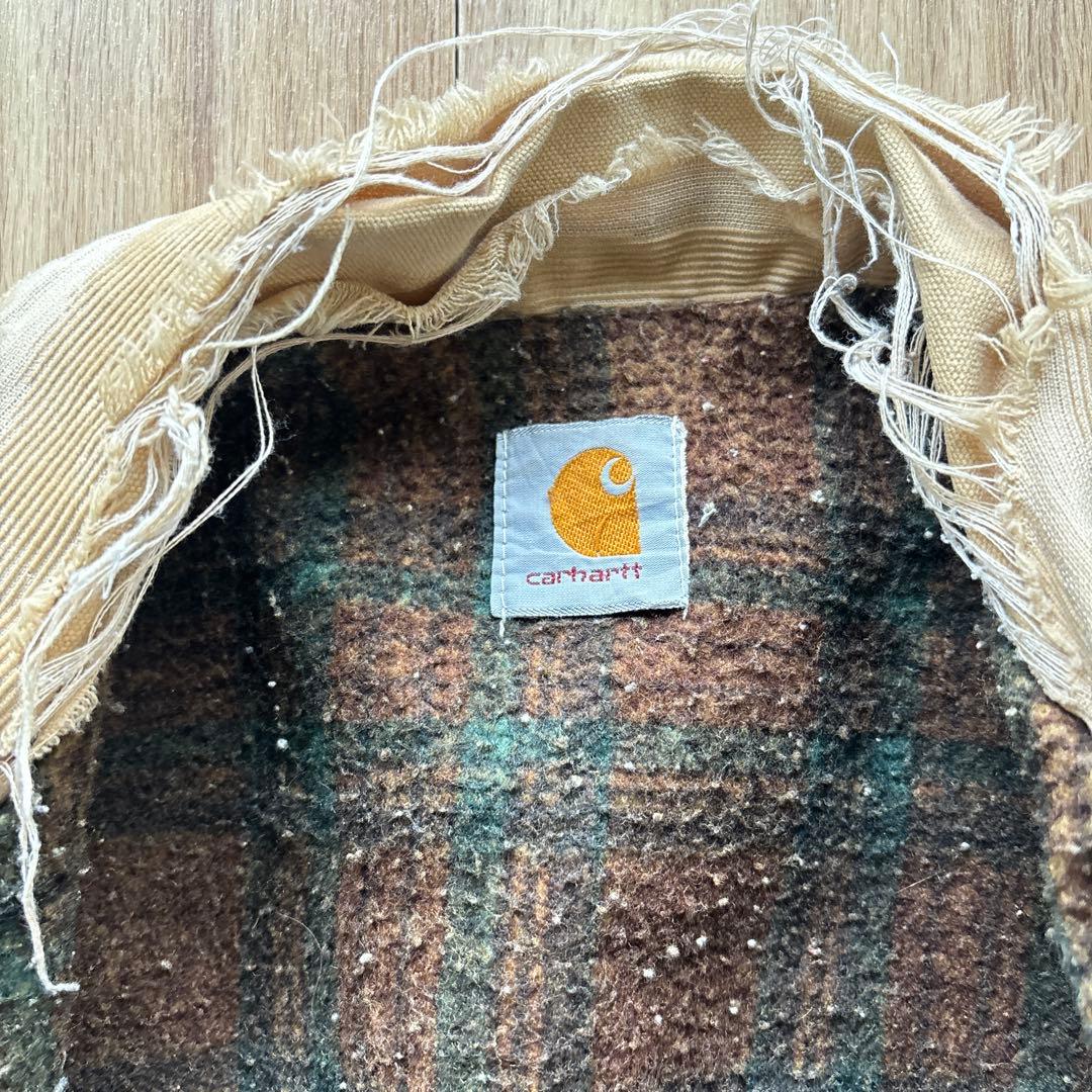 スペシャル 珍品 カーハート トラッカージャケット 襤褸 ボロ USA 一点物