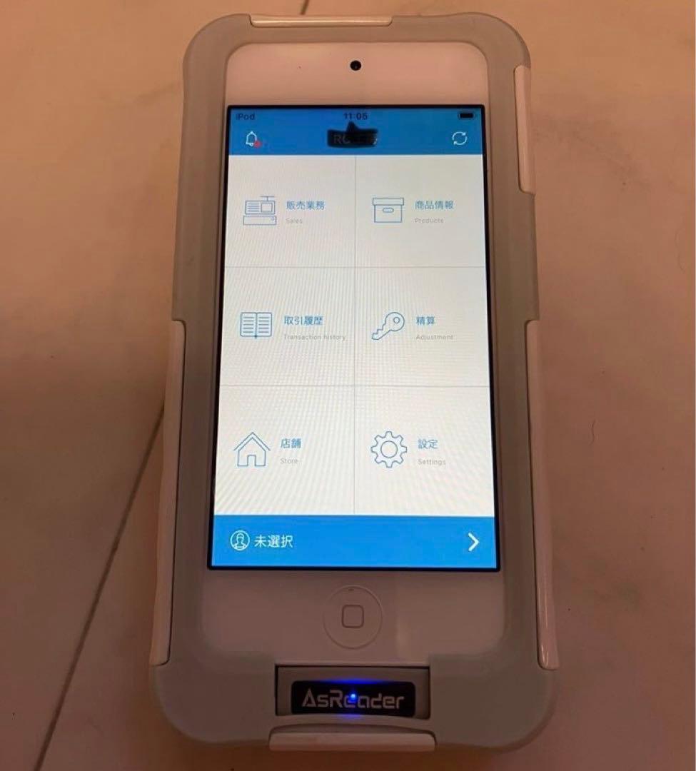 iPod touch バーコードリーダー　セット