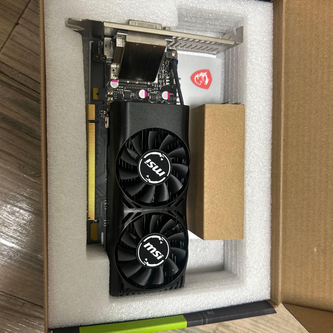 【ロープロファイル】MSI GeForce GTX 1050 Ti 4GT LP