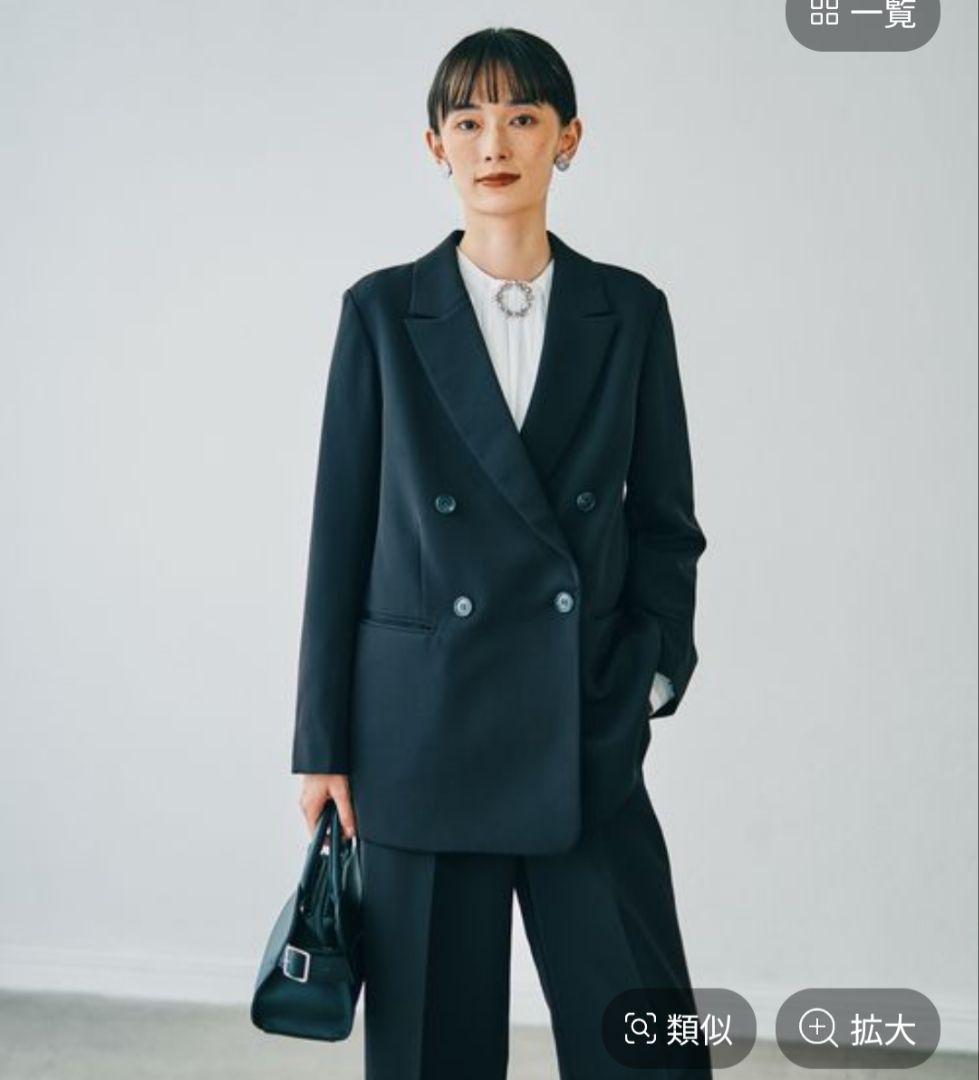 【LEPSIM】入卒式/セレモニーWクロスダブルジャケット