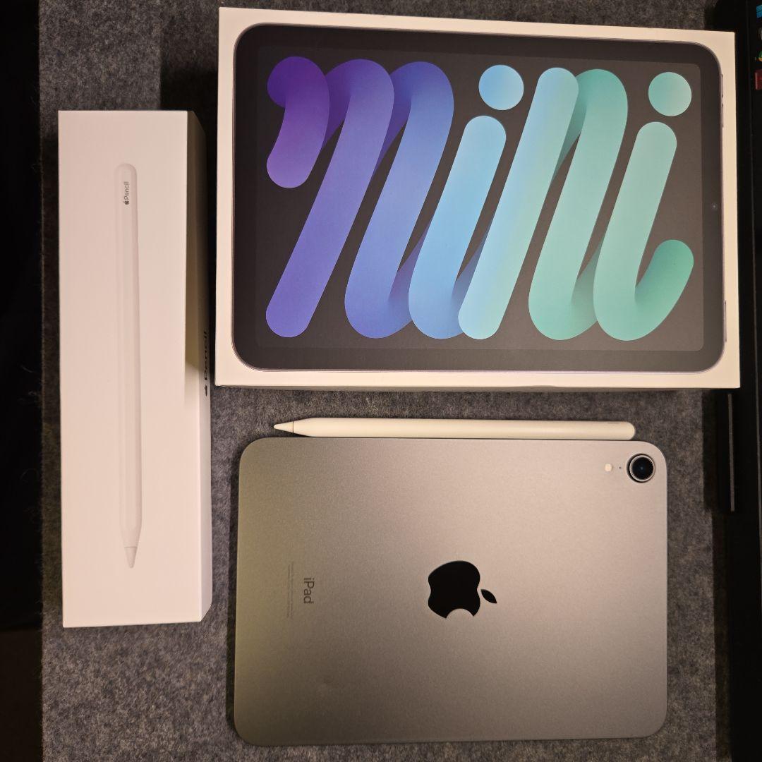 【Pencil付】 iPad mini 第6世代 256gb wifiモデル