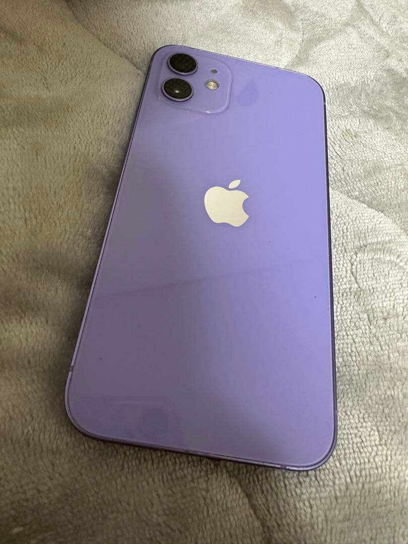 Apple iPhone 12 64GB パープル　みや