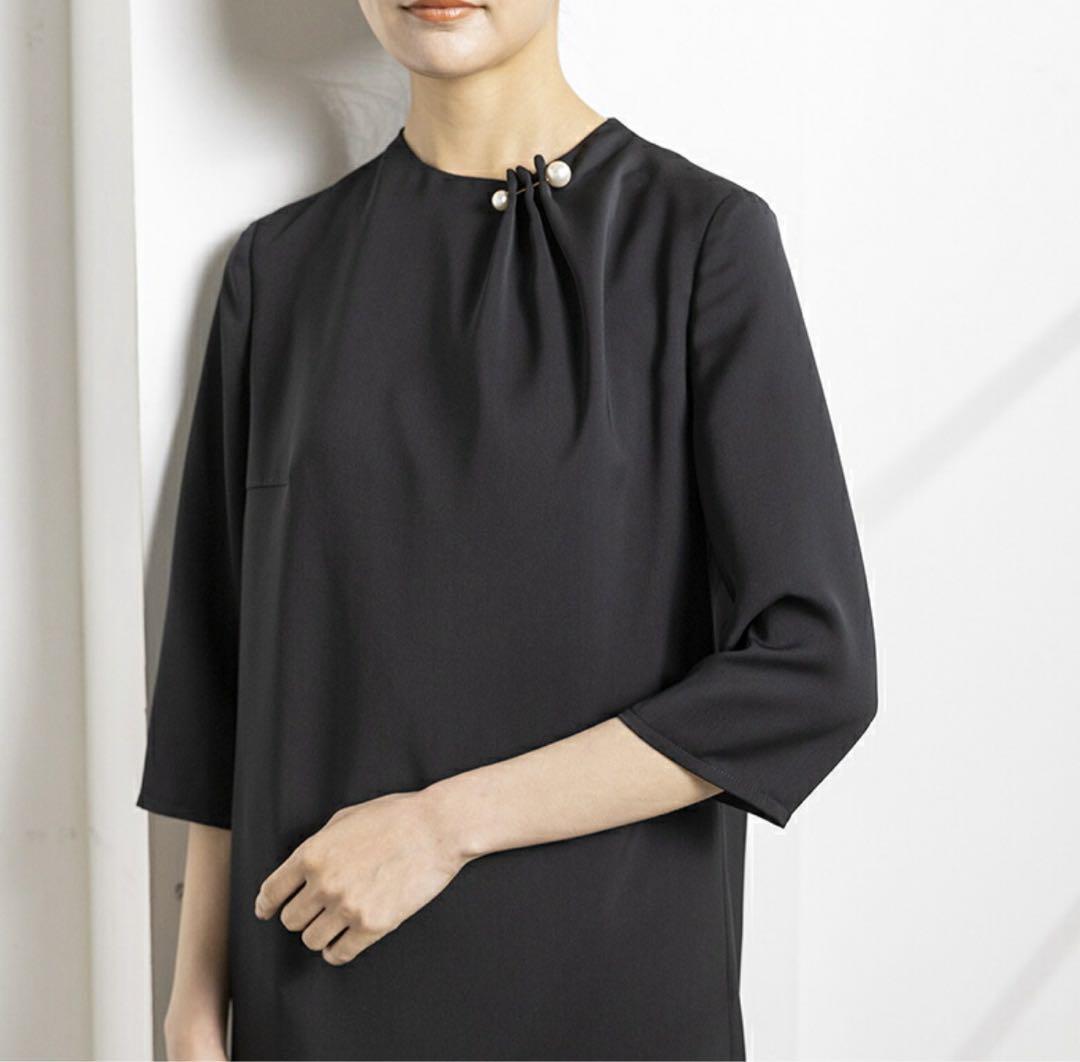 新品　未使用　kaene フォルマフォルマ　夏 喪服　ブラックフォーマル　38