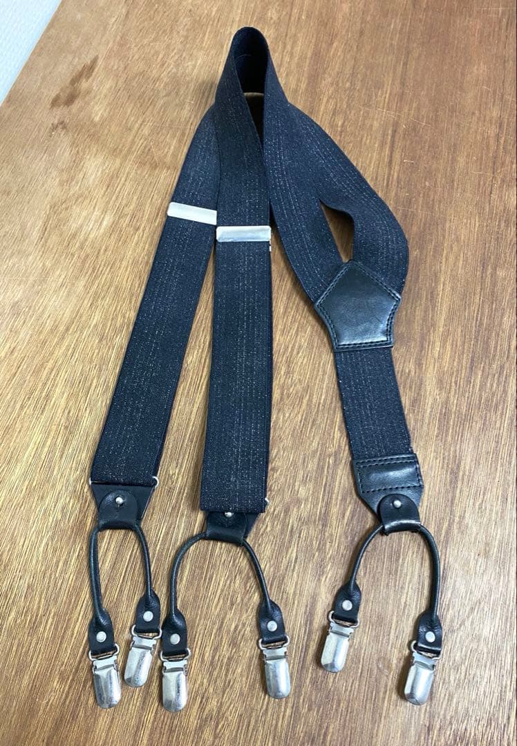 YOHJI YAMAMOTO ヨウジ ヤマモト 40㎜ サスペンダー