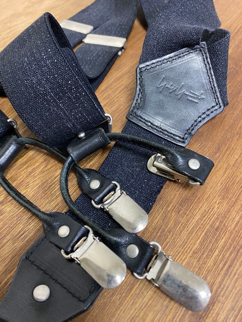 YOHJI YAMAMOTO ヨウジ ヤマモト 40㎜ サスペンダー