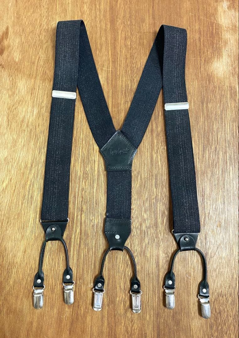 YOHJI YAMAMOTO ヨウジ ヤマモト 40㎜ サスペンダー