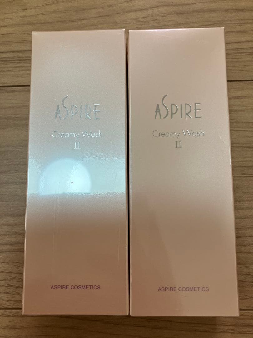 アスピア化粧品　クリーミィウォッシュ２本　新品未使用