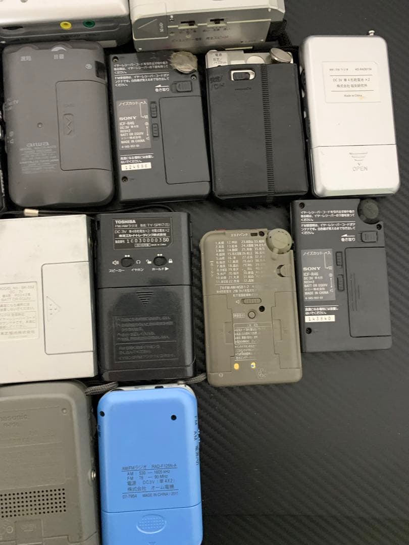 SONY.PANASONIC.ポータブルプレーヤー.カセット.ラジオ.まとめ売り