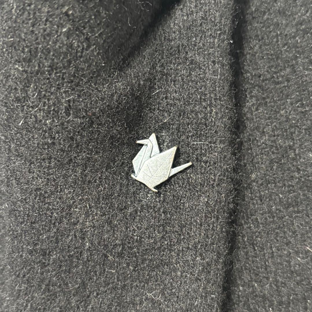 1piu1uguale3 セーブル混 ルイージJK 黒 L 高級素材