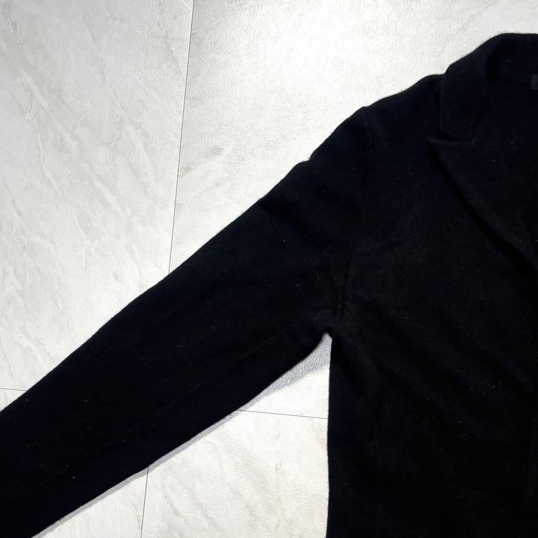 1piu1uguale3 セーブル混 ルイージJK 黒 L 高級素材