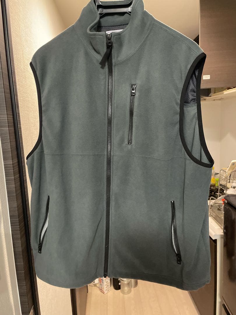 FLEECE VEST[CHARCOAL]（SIZE 2）