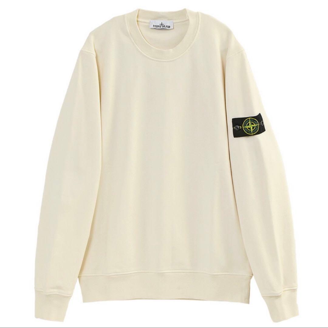 STONE  ストーンアイランド スウェット アイボリー　M