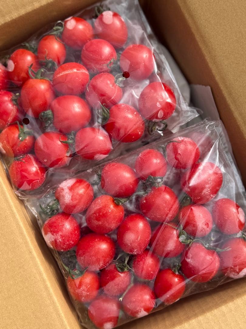 冷凍トマト ミニトマト プレミアムルビー 業務用 加工用 10kg