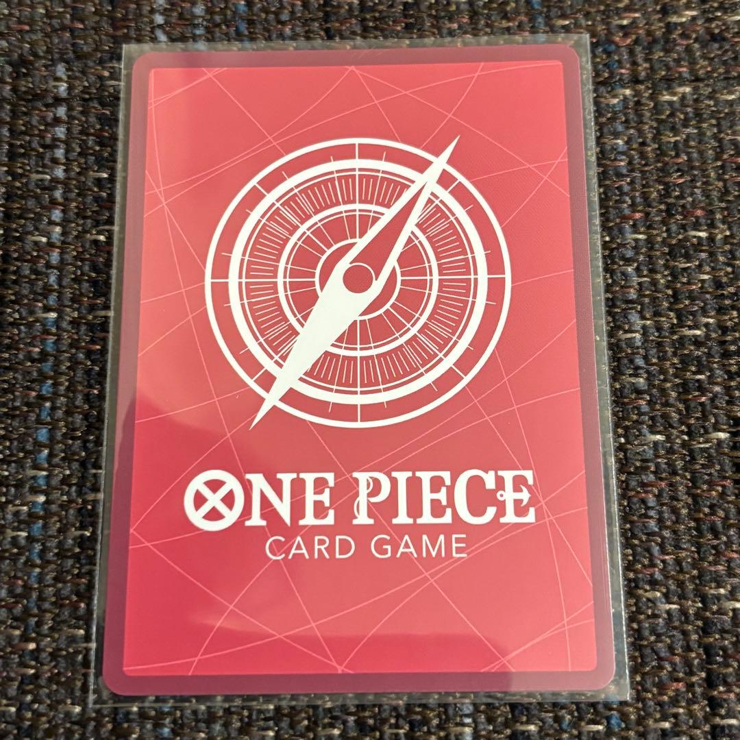 ワンピースカード モンキー・D・ルフィ L リーダーパラレル OP01-003