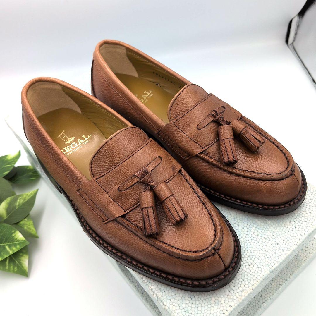 REGAL タッセルローファー 茶 23cm EE 日本製