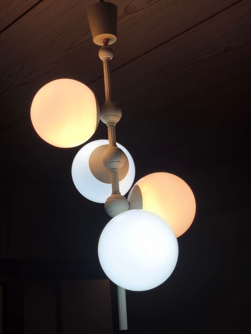 天井照明 ペンダントライト ミッドセンチュリー スペースエイジ 昭和レトロ