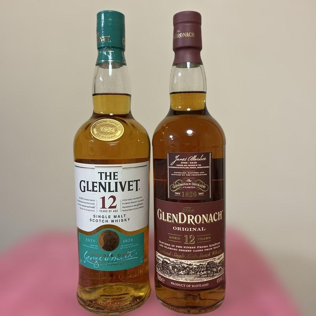 グレンリベット&グレンドロナック　700ml ウイスキー