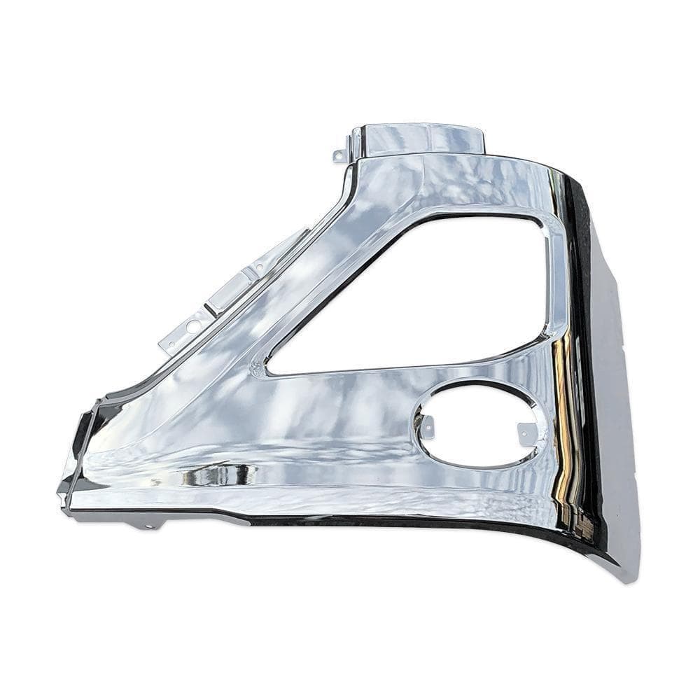 UD 17クオン パーフェクトクオン メッキ フロントバンパー 3分割タイプ 左