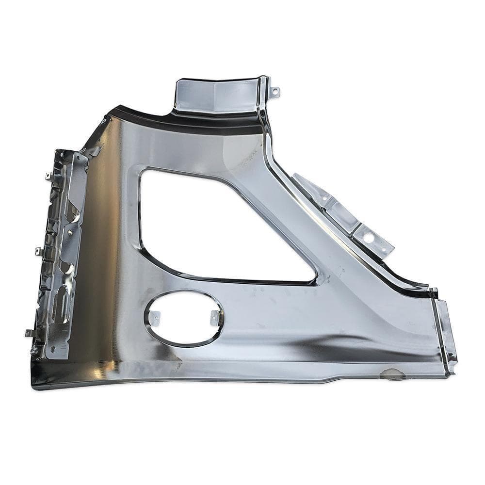 UD 17クオン パーフェクトクオン メッキ フロントバンパー 3分割タイプ 左