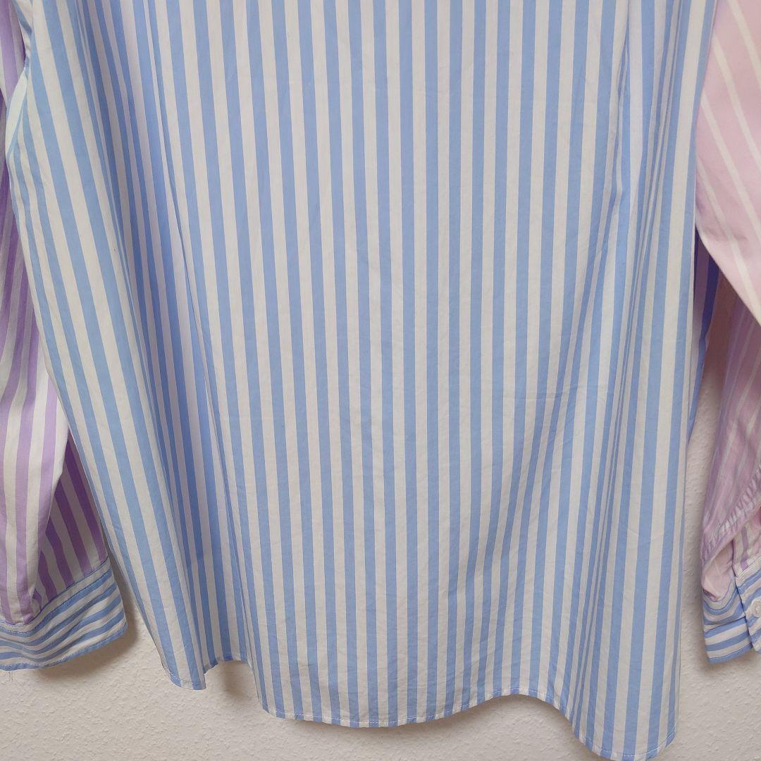 サードマガジン☆クレイジーパターンストライプシャツ