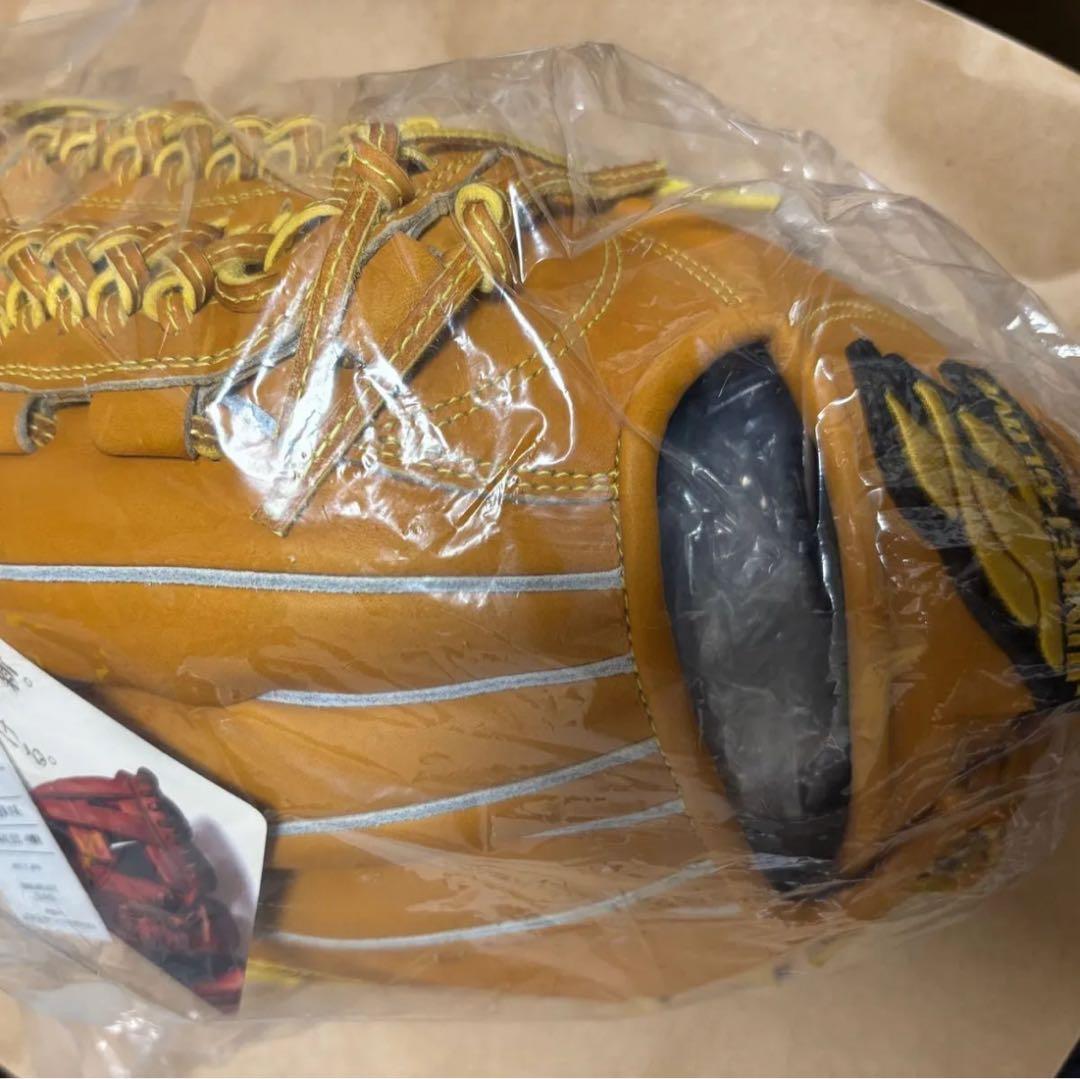 JUNKEI-GLOVE 軟式グローブ オレンジ