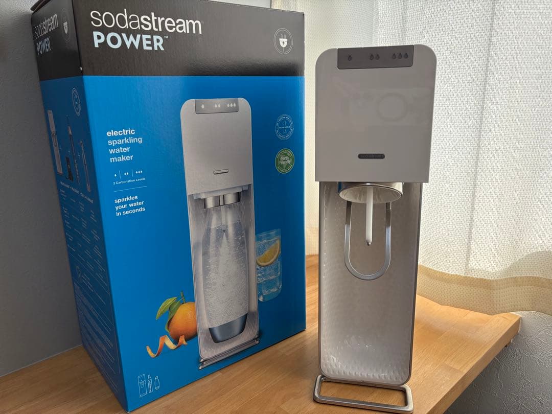 ソーダストリーム POWER 電動モデル｜箱あり｜動作確認済｜美品
