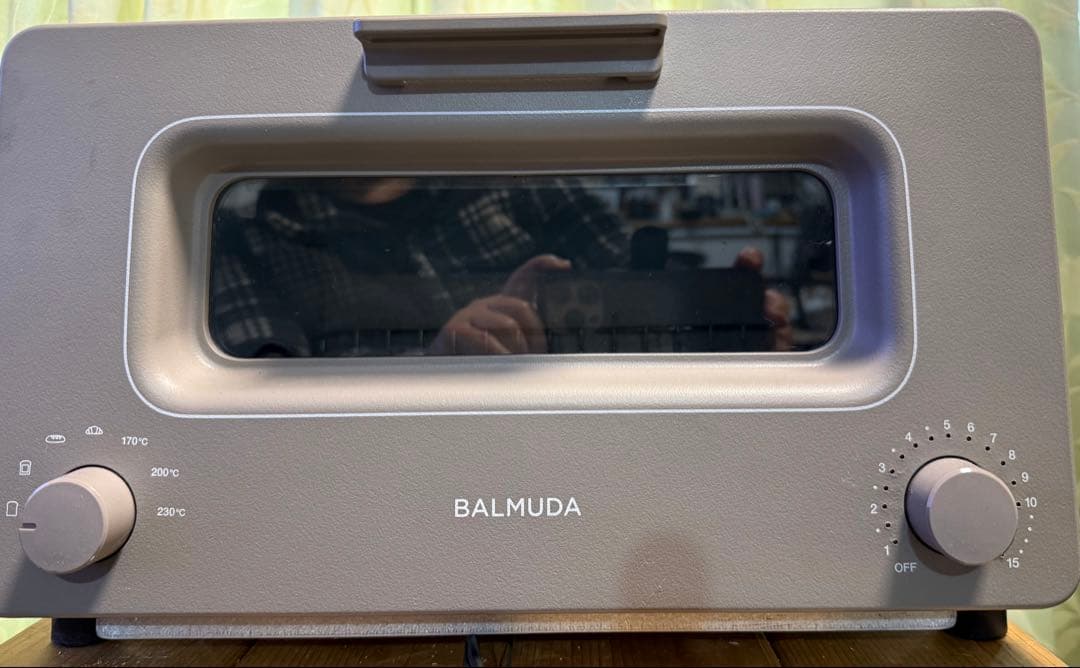 BALMUDA グレー トースター 170℃〜230℃