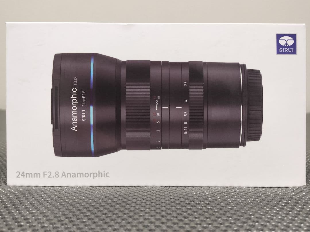 SIRUI 24mm F2.8 アナモルフィック　マイクロフォーサーズ　GH5