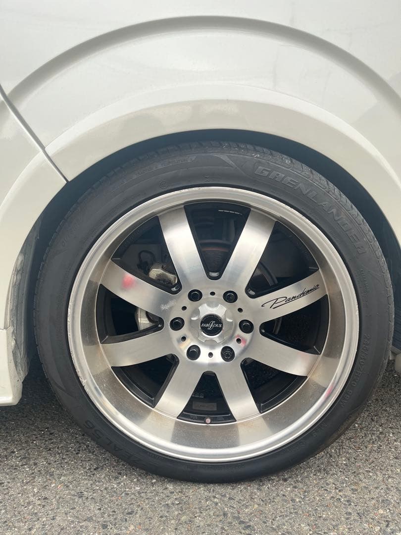 ファブレス 20インチ ホイール ハイエース