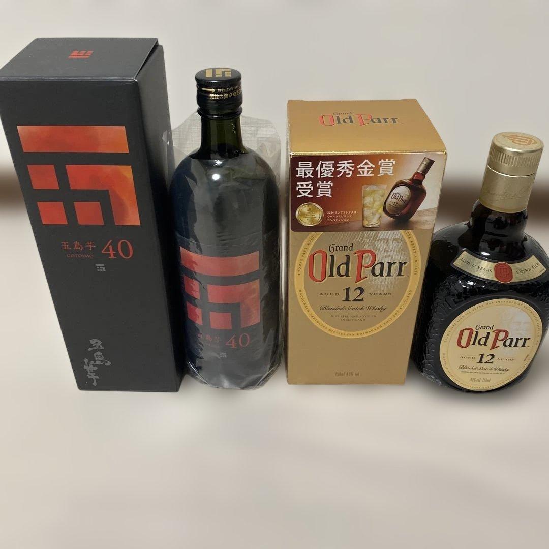 Old Parr 12年 & 五島酒 40