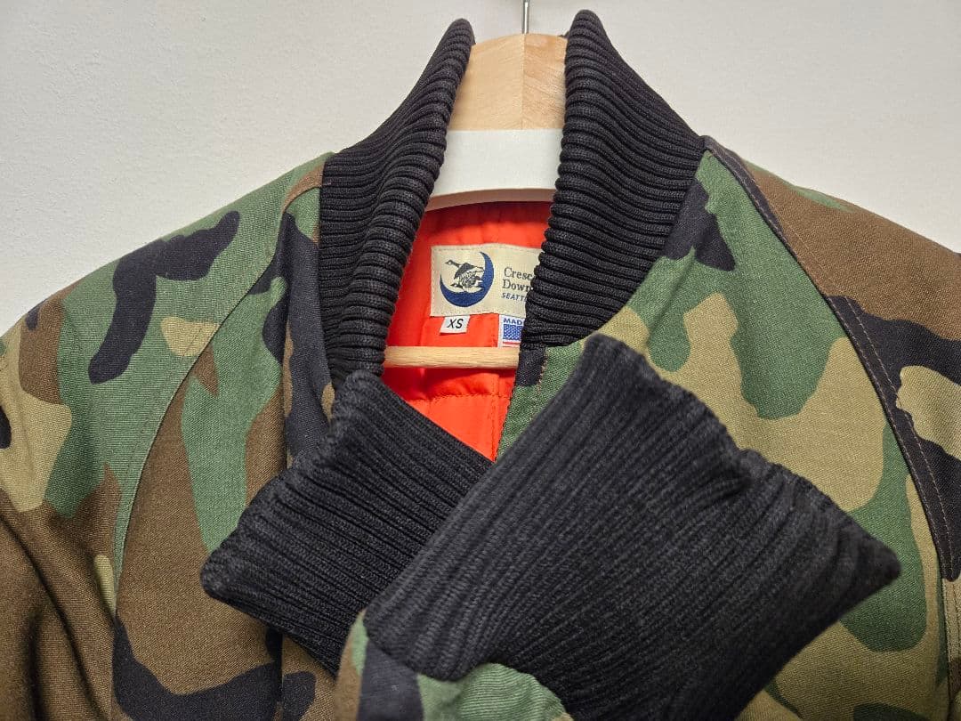 Crescent Down Works 別注 ダウンボンバージャケット