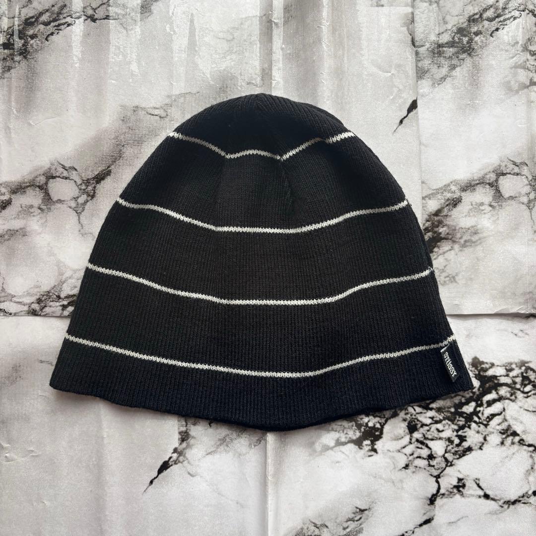 帽子 old stussy boarder beanie Slogo